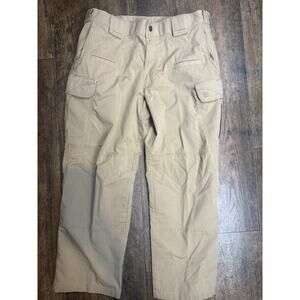 5.11 Tactical Stryke Regular Fit Cargo Mens Pants Size 34x30 Khaki Utility